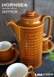 画像2: SALE【30%OFF】ENGLAND antique HORNSEA 【SAFFRON】 ホーンジー サフラン ティーポット・コーヒーポット 1973's (2)