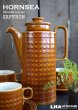 画像1: SALE【30%OFF】ENGLAND antique HORNSEA 【SAFFRON】 ホーンジー サフラン ティーポット・コーヒーポット 1973's (1)