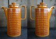 画像3: SALE【30%OFF】ENGLAND antique HORNSEA 【SAFFRON】 ホーンジー サフラン ティーポット・コーヒーポット 1973's (3)