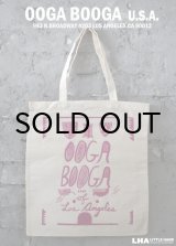 画像: 【アメリカ直輸入・日本未発売】LA【Ooga Booga】TOTE BAG ウーガブーガ トートバッグ Magenta