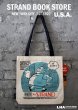 画像1: 【アメリカ直輸入・日本未発売】NY【STRAND BOOK STORE】TOTE BAG ストランドブックストア トートバッグ Seth (1)