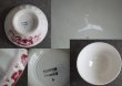 画像3: FRANCE antique ローズ・レース柄 ステンシル PATRISIA 小さなカフェオレボウル DIGOIN製 1940-60's (3)
