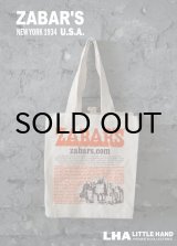 画像: 【アメリカ直輸入・日本未発売】NY【ZABAR'S】TOTE BAG ゼイバーズ トートバッグ ［S］