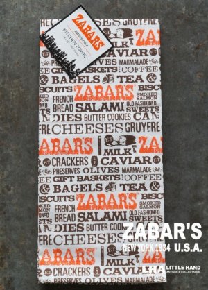 画像: 【アメリカ直輸入・日本未発売】NY【ZABAR'S】KITCHEN TOWEL ゼイバーズ キッチンタオル ロゴ