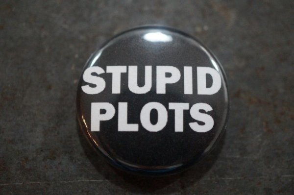 画像1: STUPID PLOTS  缶バッチ  (1)