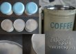 画像8: ENGLAND antique  WORCESTER WARE アルミ キャニスター 缶 COFFEE・SUGAR・TEA [3SET] 1950's (8)