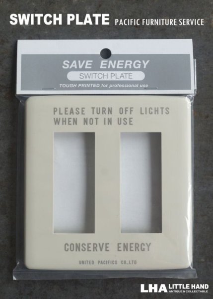 画像1: 【P.F.S.】 PACIFIC FURNITURE SERVICE SWITCH PLATE パシフィックファニチャーサービス スイッチプレート 6口 (1)