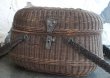 画像6: FRANCE antique 天然素材 蓋付きパニエ バスケット 1900's (6)