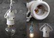 画像3: FRANCE antique ポーセリンランプ 磁器 ソケットランプ [デッドストック] ペンダントランプ 1930's (3)