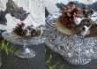 画像2: ENGLAND antique CAKE STAND 優雅で美しい ガラス ケーキスタンド 1930-40's (2)