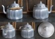 画像4: FRANCE antique 木製ハンドル アルミ ケトル やかん ポット 1930-40's (4)