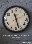 画像1: U.S.A. antique GENERAL ELECTRIC×Telechron  wall clock GE ゼネラル エレクトリック ×テレクロン 掛け時計 クロック 特大45cm 1950-60's