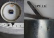 画像4: FRANCE antique BRILLIE wall clock 掛け時計 クロック 26cm 1950-60's (4)