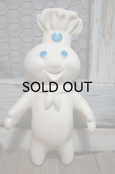 画像1: Pillsbury　Poppin' Fresh  Dough Boy ドゥーボーイ　ソフビドール (1)