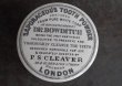 画像2: ENGLAND antique DR.BOWDITCH SAPONACEOUS TOOTH POWDER トゥースパウダージャー 陶器ポット 1890's (2)