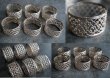 画像3: SALE 【30％OFF】 ENGLAND antique 可憐な装飾 ナプキンリング 1940-50'ｓ  (3)