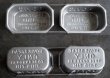 画像3: 【RARE】 ENGLAND antique HOVIS 業務用パンミニ焼き型 ベーキングティンモールド未使用品 2連 1930's (3)