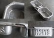 画像4: 【RARE】 ENGLAND antique HOVIS 業務用パンミニ焼き型 ベーキングティンモールド未使用品 2連 1930's (4)