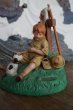 画像1: Norman Rockwell 陶磁器製　置物　The Hero-Worshipper (1)
