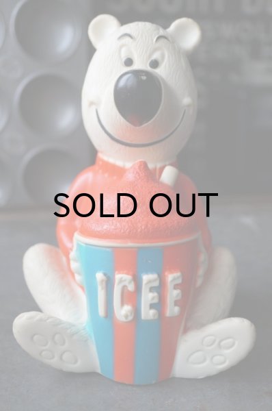 画像1: ICEE BEAR アイシーベアー　ソフビ　貯金箱 (1)
