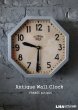 画像1: 【RARE】FRANCE antique BRILLIE wall clock オクタゴン クロック 掛け時計 26.3cm 1920－30's (1)