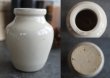 画像3: ENGLAND antique green label CUlRRY PASTE カリーペースト H9.5cm 陶器ポット ボトル 1900's (3)