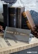 画像1: ENGLAND antique 万年 デスクカレンダー 1940's 卓上 メカニカルカレンダー シルバー (1)