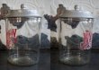 画像3: 【RARE】 ENGLAND antique WRIGHT & SON ガラス ビスケットジャー W&S 1900-20's (3)