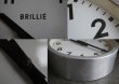 画像4: FRANCE antique BRILLIE wall clock 掛け時計 クロック 26cm 1950-60's