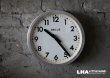画像2: FRANCE antique BRILLIE wall clock 掛け時計 クロック 26cm 1950-60's (2)