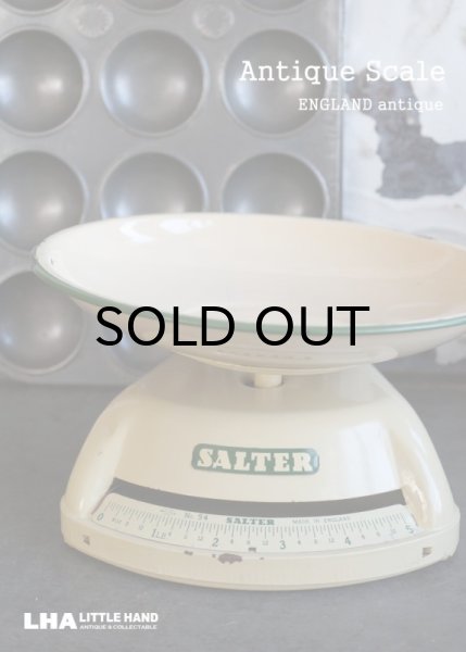 画像1: SAL【20％OFF】 ENGLAND antique SALTER SCALE スケールno.54 1950's  (1)