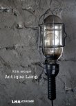 画像1: USA antique  LAMP インダストリアル ワークランプ 工業系 吊り下げランプ 作業ライト 照明 1960-70's