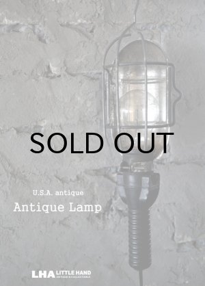 画像: USA antique  LAMP インダストリアル ワークランプ 工業系 吊り下げランプ 作業ライト 照明 1960-70's