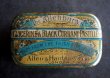 画像2: ENGLAND antique Allenburys GLYCERINE & BLACK CURRANT PASTILLES TIN ブリキ缶 1930's