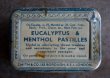 画像2: ENGLAND antique EUCALYPTUS & MENTHOL PASTILLES TIN ブリキ缶 1930-50's (2)