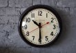 画像2: U.S.A. antique GENERAL ELECTRIC×Telechron  wall clock GE ゼネラル エレクトリック×テレクロン 掛け時計 クロック 37cm 1950-60's (2)