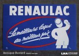 画像: FRANCE antique BUVARD ビュバー RENAULAC 1950-70's 