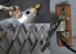 画像8: FRANCE antique SCISSOR LAMP フランスアンティーク 小さな ミニ シザーランプ インダストリアル 工業系 1950-60's (8)