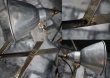 画像9: FRANCE antique SCISSOR LAMP フランスアンティーク シザーランプ アコーディオンランプ インダストリアル 工業系 1950's (9)
