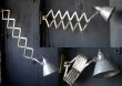 画像3: FRANCE antique SCISSOR LAMP フランスアンティーク シザーランプ アコーディオンランプ インダストリアル 工業系 1950's (3)