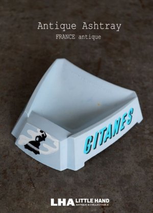 画像: FRANCE antique フランスアンティーク GITANES ジタン プラスチック製 灰皿 アシュトレイ フレンチパブ 1960's