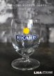 画像1: FRANCE antique RICARD フランスアンティーク リカール 脚付きグラス 1960's  (1)