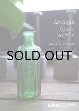 画像: ENGLAND antique イギリスアンティーク NOT TO BE TAKEN ガラスボトル[1oz] H8.8cm ガラス瓶 1900-20's