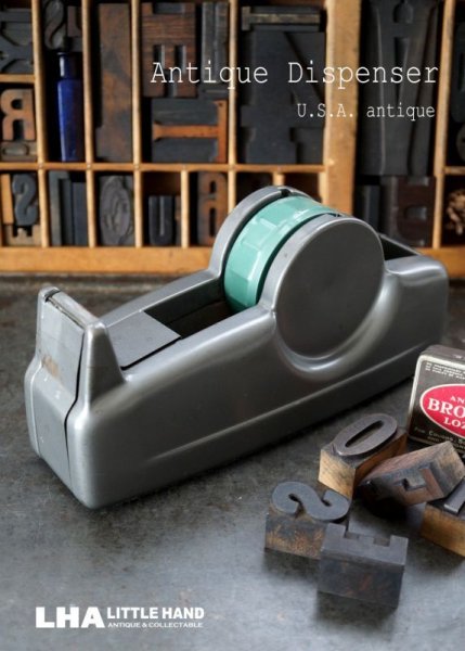 画像1: USA antique SCOTCH アメリカアンティーク スコッチ テープカッター テープディスペンサー 1950-60's (1)
