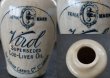 画像2: 【RARE】 ENGLAND antique Virol イギリスアンティーク 【初期・骨握り】(Mサイズ) 陶器ポット 1860-80's  (2)