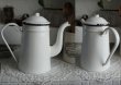 画像2: FRANCE antique フランスアンティーク ホーロー コーヒーポット エナメル 1940-50's (2)