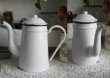 画像3: FRANCE antique フランスアンティーク ホーロー コーヒーポット エナメル 1940-50's (3)
