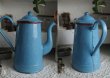 画像2: FRANCE antique フランスアンティーク ホーロー コーヒーポット エナメル 1930's (2)