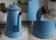 画像4: FRANCE antique フランスアンティーク ホーロー コーヒーポット エナメル 1930's (4)