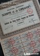 画像1: FRANCE antique フランスアンティーク ペーパー 株券 古い紙 1925's (1)